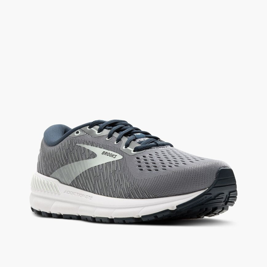 Brooks Addiction GTS 15 Grey/Navy/Aqua (Women's)