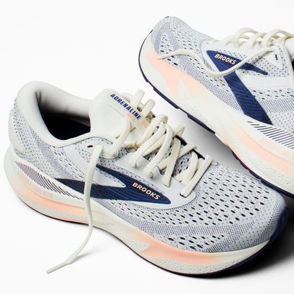 Brooks Adrenaline GTS 24 Grey/Blue Ribbon/Peach (Women's)