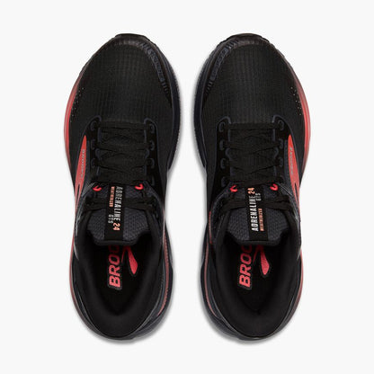 Brooks Adrenaline GTS 24 Weatherized Black/Ebony/Hot Coral (Women's)
