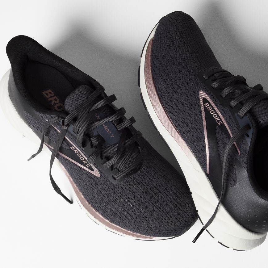 Brooks Anthem 7 Black/Grey/Rose Gold (Women's)