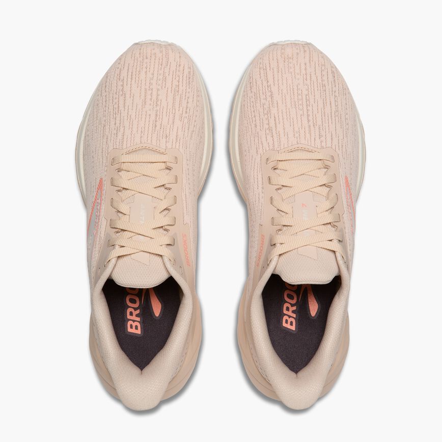 Brooks Anthem 7 Almond/Grey/Desert Flower (Women's)