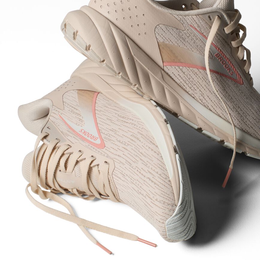 Brooks Anthem 7 Almond/Grey/Desert Flower (Women's)