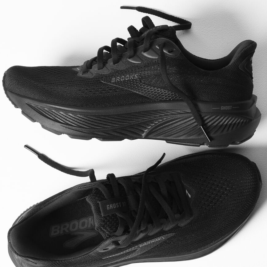 Brooks Ghost 17 Black/Black/Ebony (Women's)
