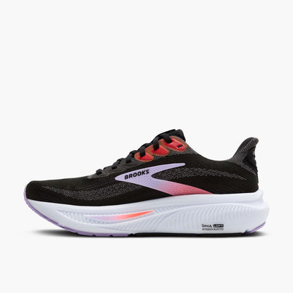 Brooks Ghost 17 Black/Purple/Coral (Women's)