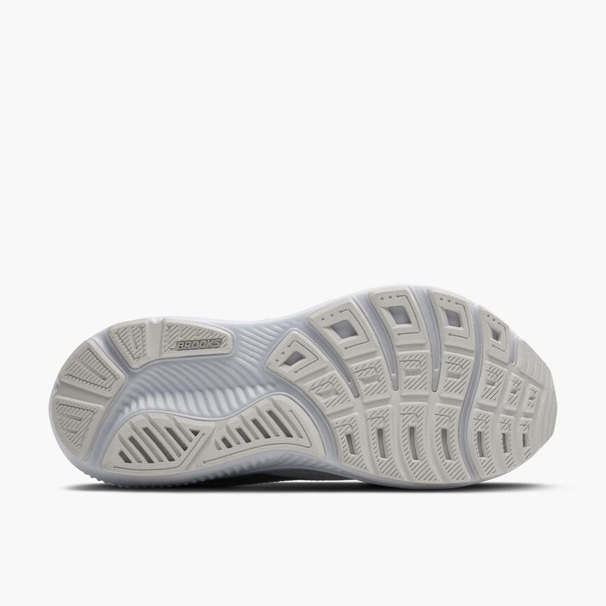 Brooks Ghost 17 White/White/Grey (Women's)