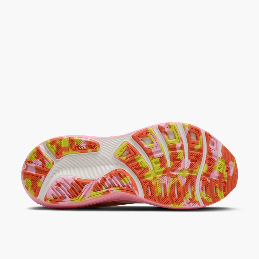 Brooks Ghost 17 Coconut/Candy/Limeade (Women's)