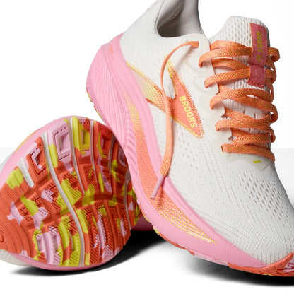 Brooks Ghost 17 Coconut/Candy/Limeade (Women's)