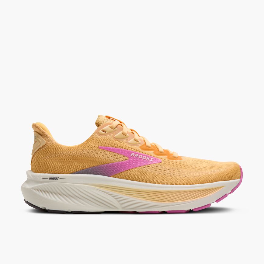 Brooks Ghost 17 Apricot/Grey/Pink (Women's)