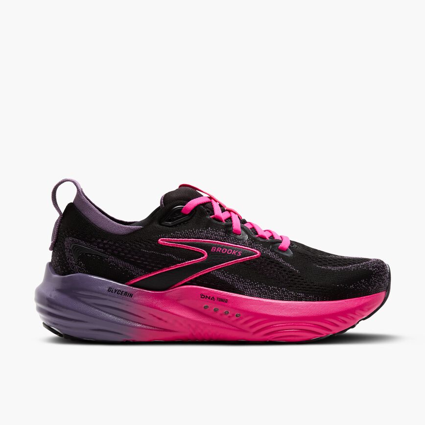 Brooks Glycerin 22 Black/Montana/Fuchsia (Women's)