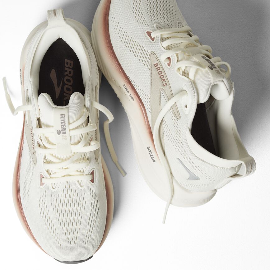 Brooks Glycerin 22 Coconut/Chateau/Rose (Women's)