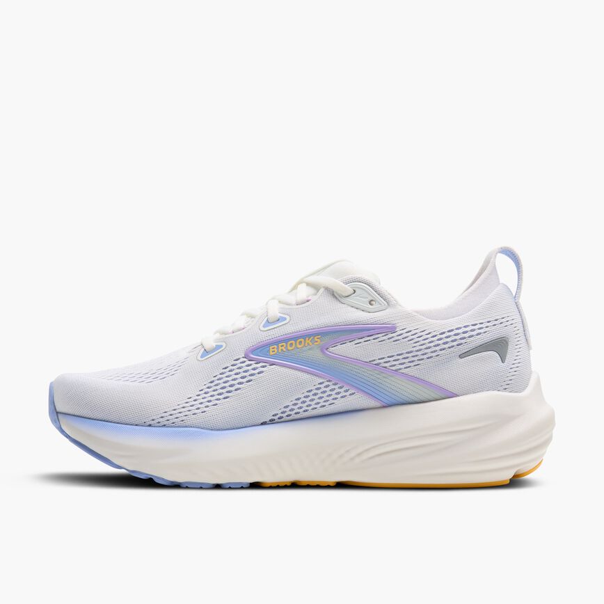 Brooks Glycerin 22 White/Blue Heron/Apricot (Women's)