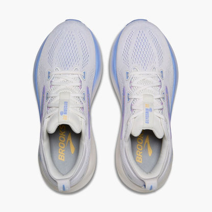 Brooks Glycerin 22 White/Blue Heron/Apricot (Women's)
