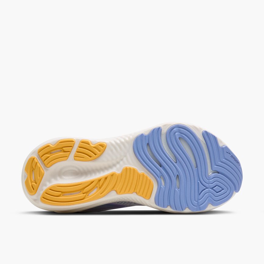 Brooks Glycerin 22 White/Blue Heron/Apricot (Women's)