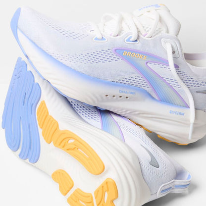 Brooks Glycerin 22 White/Blue Heron/Apricot (Women's)