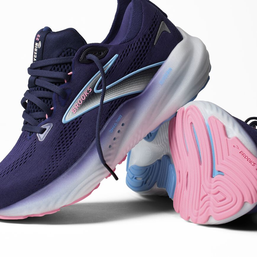 Brooks Glycerin 22 Blue Ribbon/Peacoat/Dianthus (Women's)