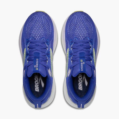 Brooks Glycerin 22 Amparo Blue/Hyper Iris/Yellow (Women's)