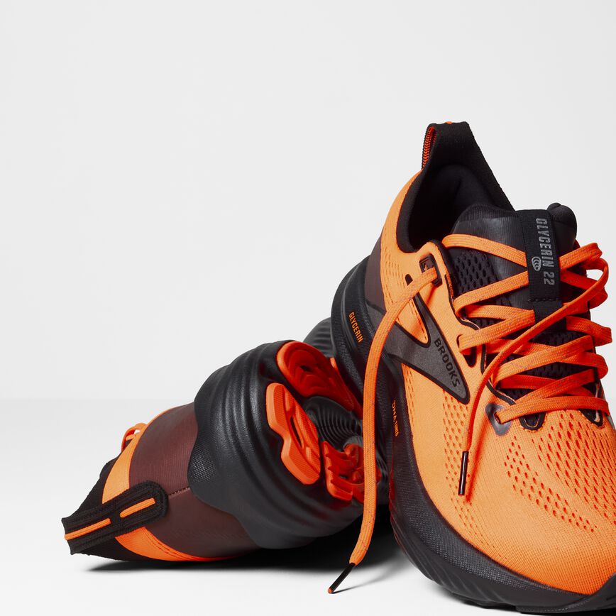 Brooks Glycerin 22 Orange/Black (Women's)