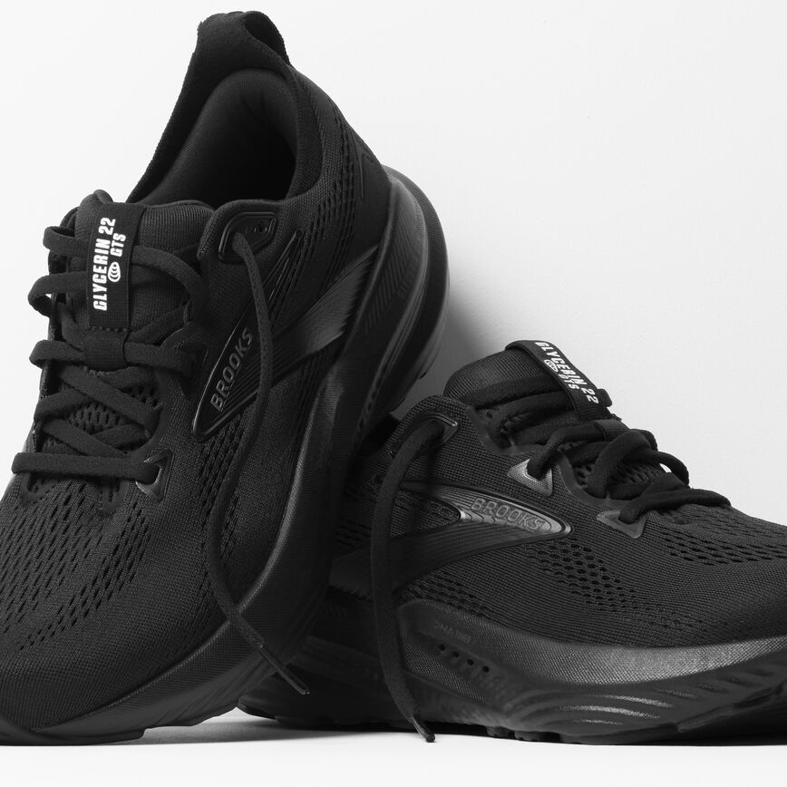 Brooks Glycerin GTS 22 Black/Black/Ebony (Women's)