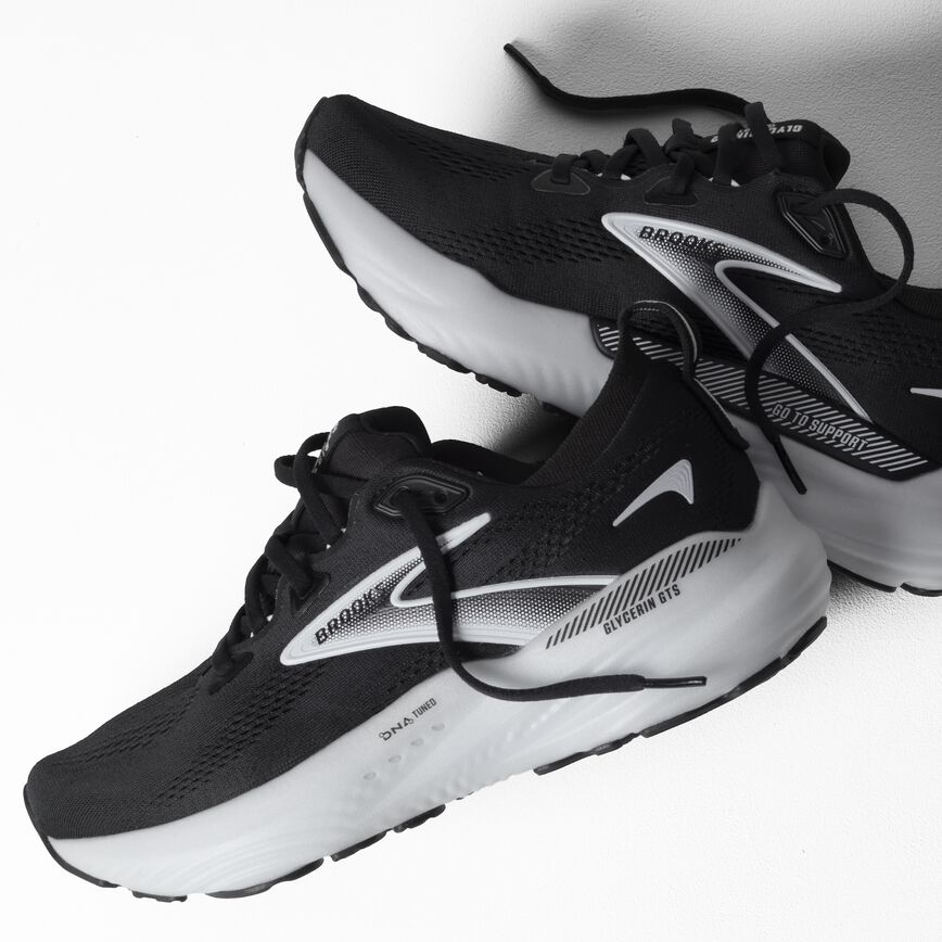 Brooks Glycerin GTS 22 Black/Grey/White (Women's)