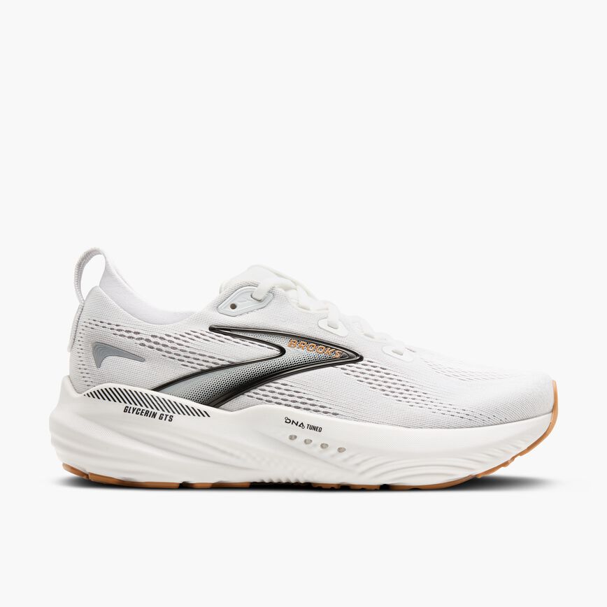 Brooks Glycerin GTS 22 White/Grey/Black (Women's)