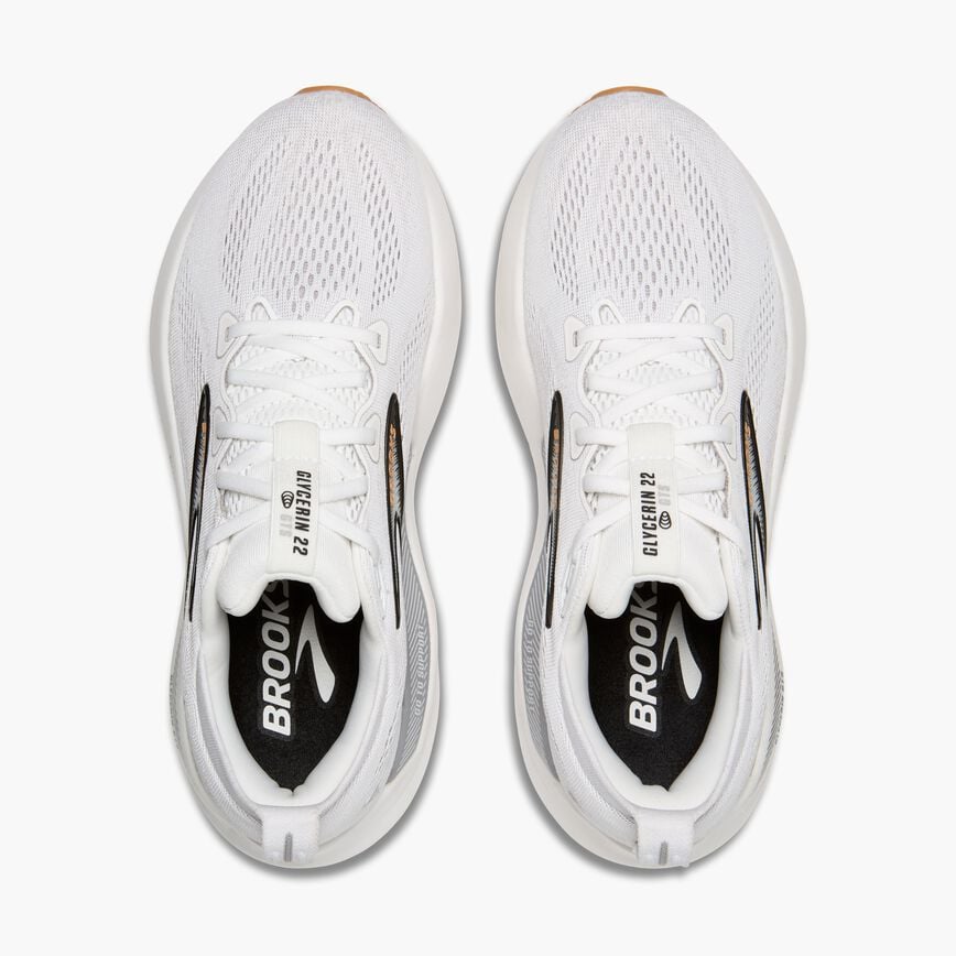 Brooks Glycerin GTS 22 White/Grey/Black (Women's)