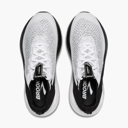 Brooks Glycerin StealthFit 22 White/Grey/Black (Women's)