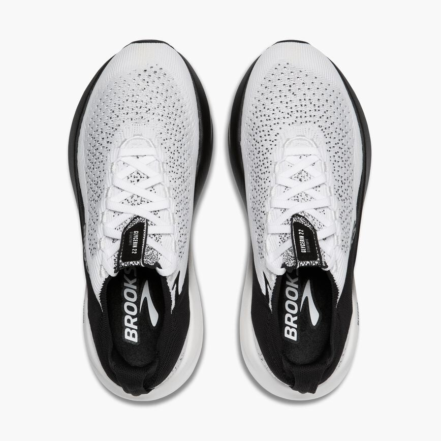 Brooks Glycerin StealthFit 22 White/Grey/Black (Women's)