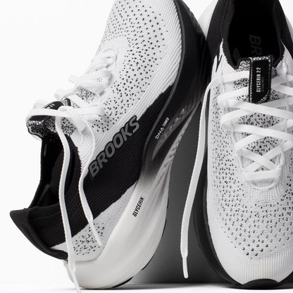 Brooks Glycerin StealthFit 22 White/Grey/Black (Women's)