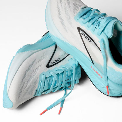 Brooks Launch 11 White/Atomizer/Pink Clay (Women's)