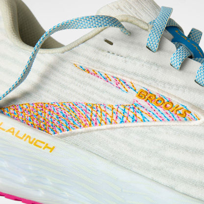 Brooks Launch 11 White/Murmur/Blithe (Women's)