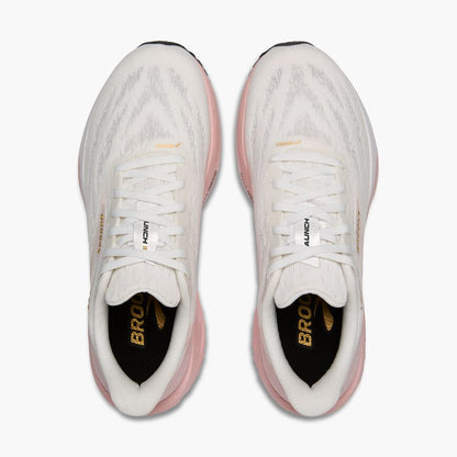 Brooks Launch 11 White/Gold/Pink (Women's)