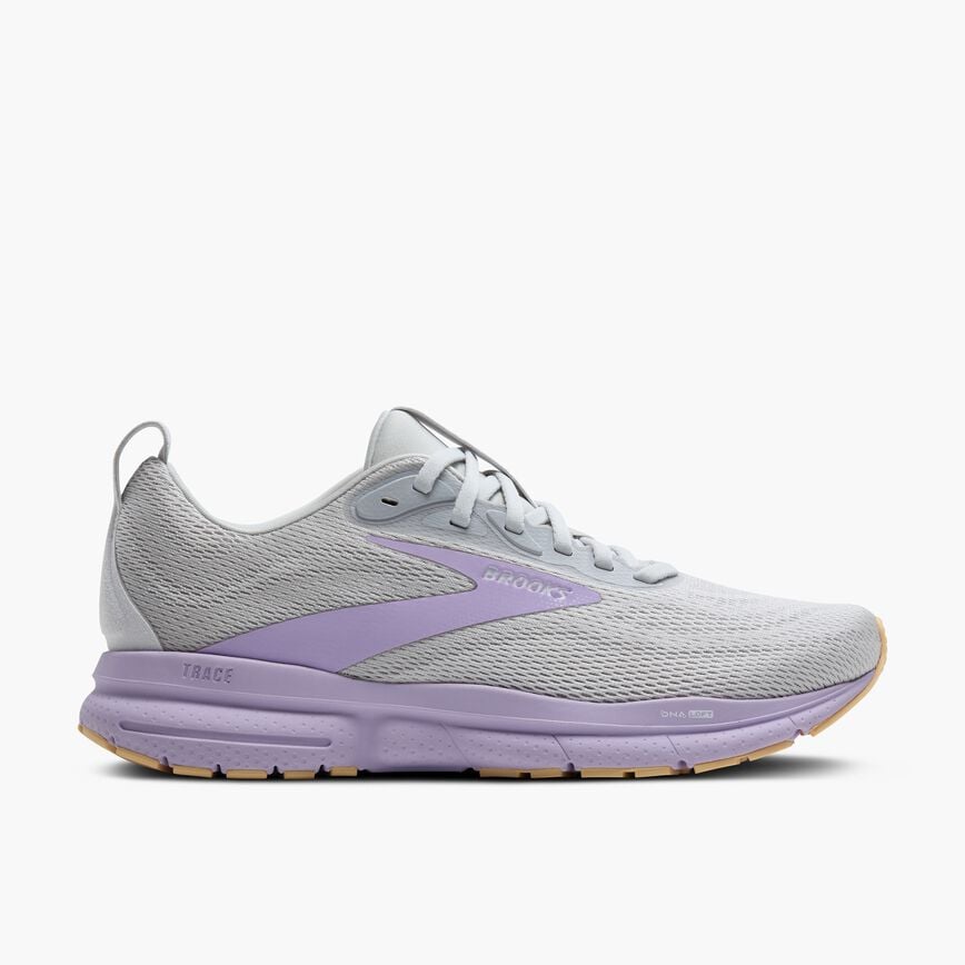 Brooks Trace 4 Oyster/Purple/Sherbert (Women's)