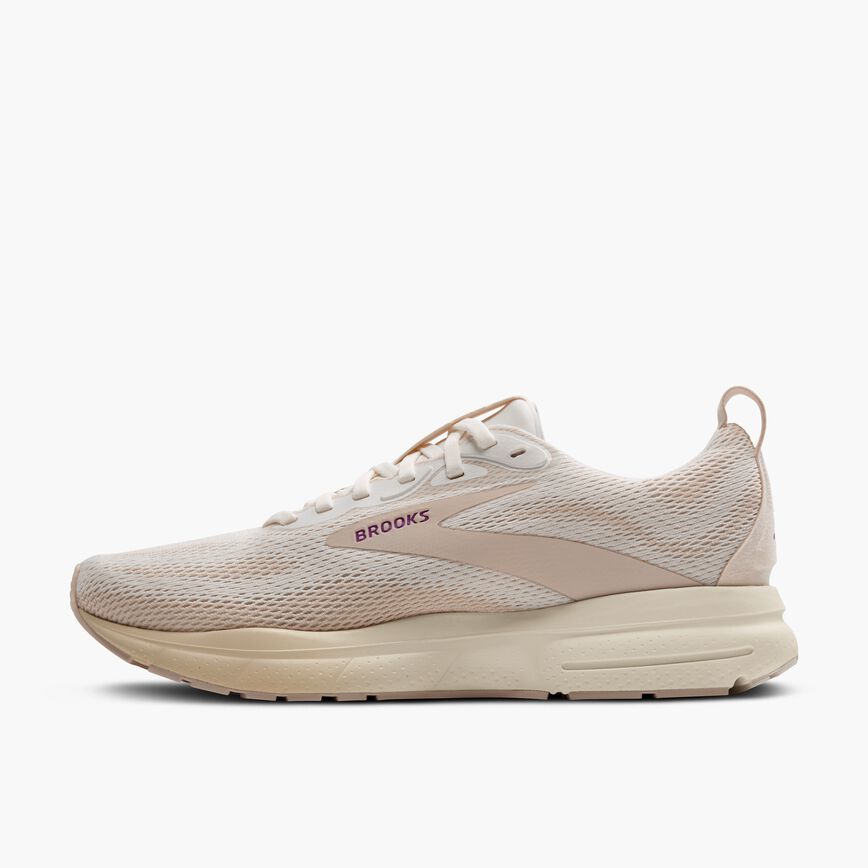 Brooks Trace 4 Coconut Milk/Almond/Purple (Women's)