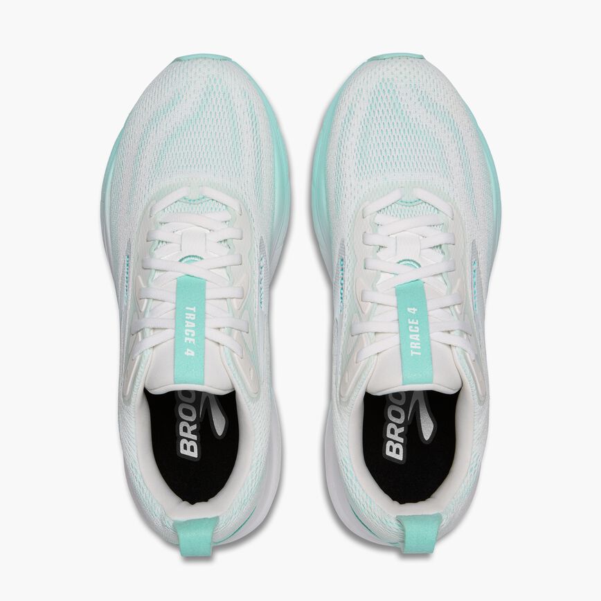 Brooks Trace 4 Bright White/Limpet/Oyster (Women's)