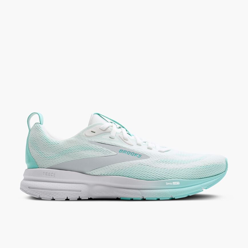 Brooks Trace 4 Bright White/Limpet/Oyster (Women's)