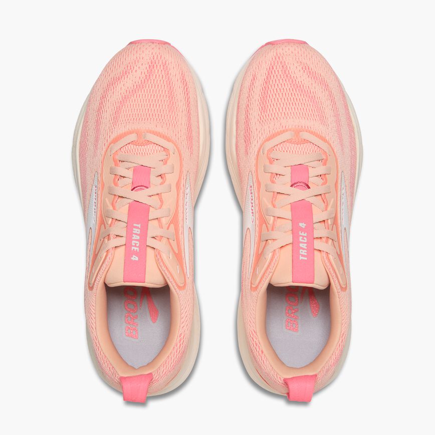 Brooks Trace 4 Tropical Peach/Dianthus/Grey (Women's)