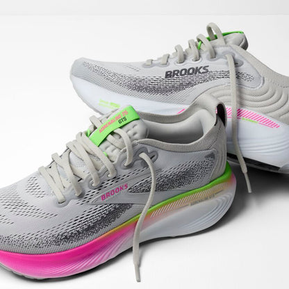 Brooks Adrenaline GTS 25 Oyster/Pink/Green (Women's)
