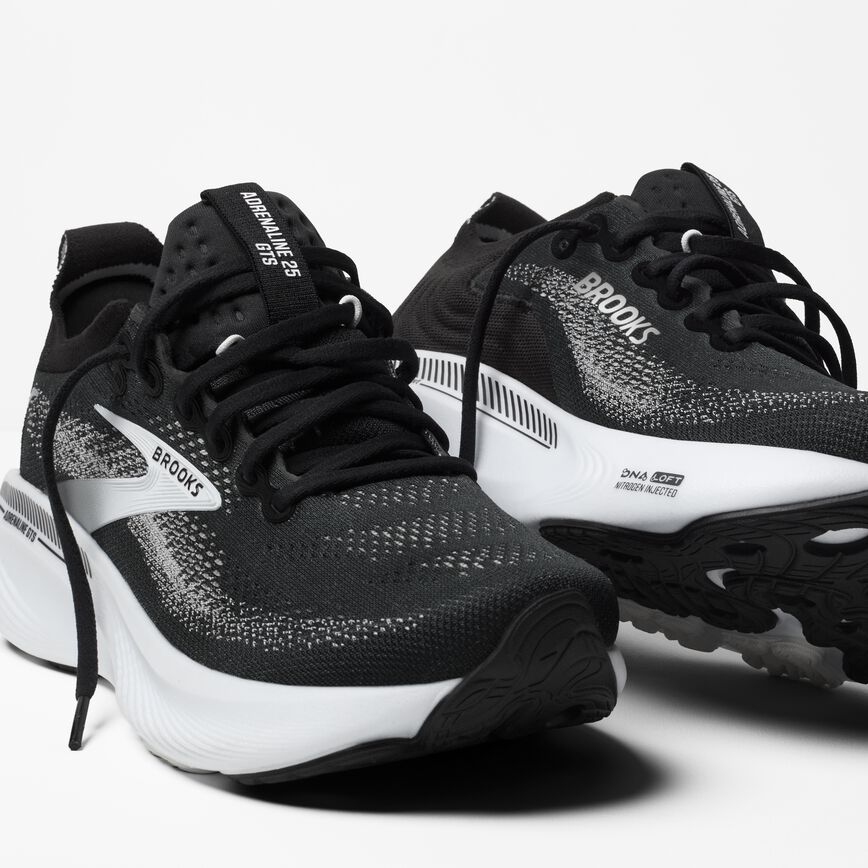 Brooks Adrenaline GTS 25 Black/Grey/White (Women's)