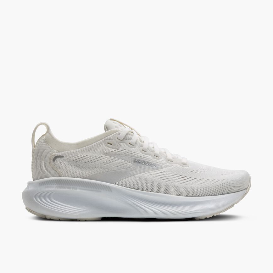 Brooks Adrenaline GTS 25 White/White/Silver (Women's)