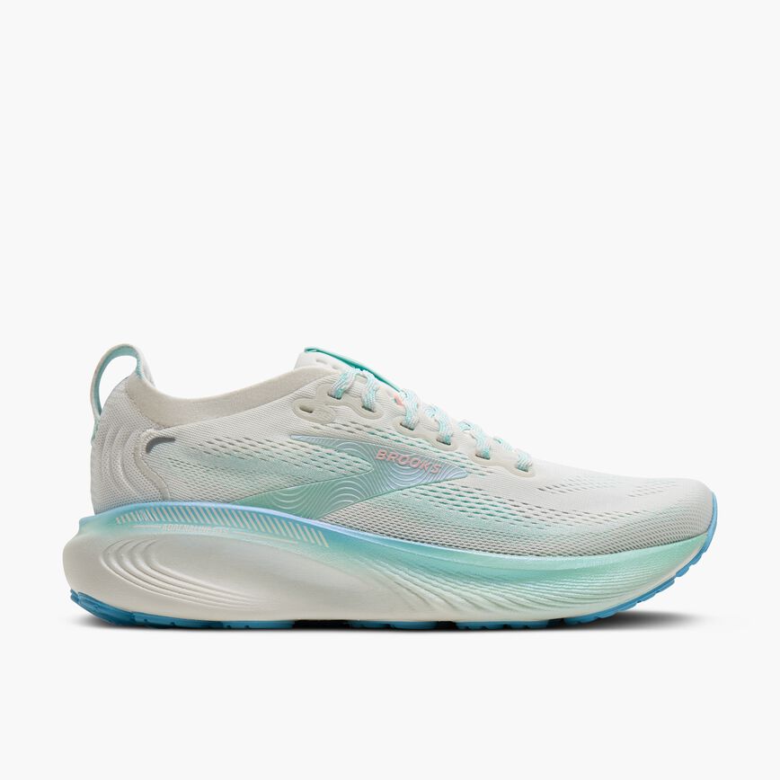 Brooks Adrenaline GTS 25 White/Sea/Aqua (Women's)