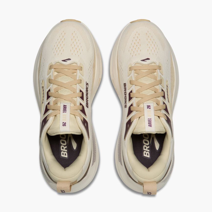 Brooks Ariel GTS 26 Coconut/Sand/Potent Purple (Women's)