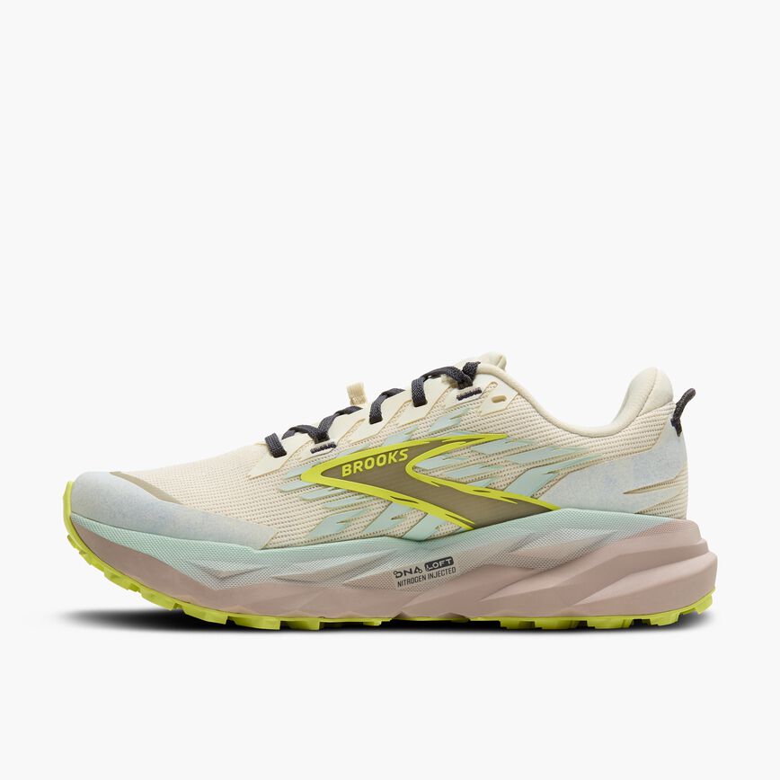 Brooks Cascadia 19 Coconut/Misty Blue/Ebony (Women's)