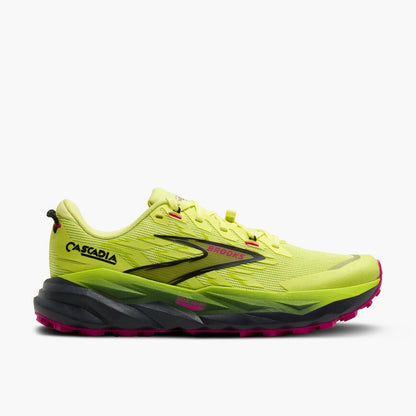 Brooks Cascadia 19 Sunny Lime/Black/Magenta (Women's)