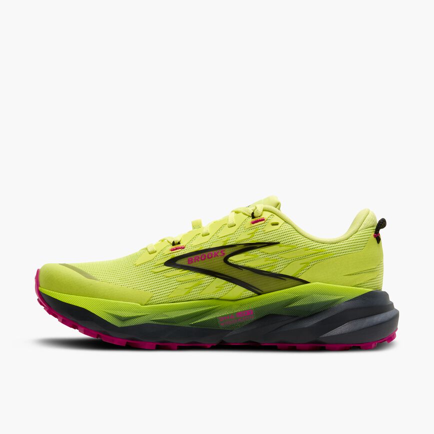 Brooks Cascadia 19 Sunny Lime/Black/Magenta (Women's)