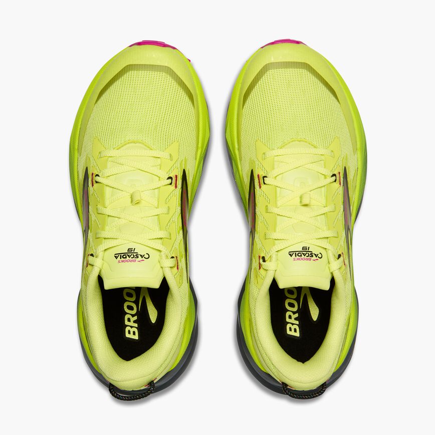 Brooks Cascadia 19 Sunny Lime/Black/Magenta (Women's)