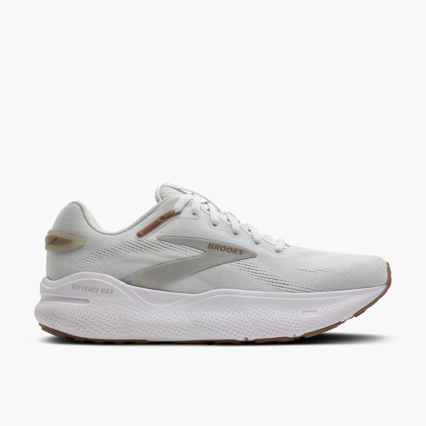 Brooks Defyance Max Bright White/Oyster/Portabella (Women's)