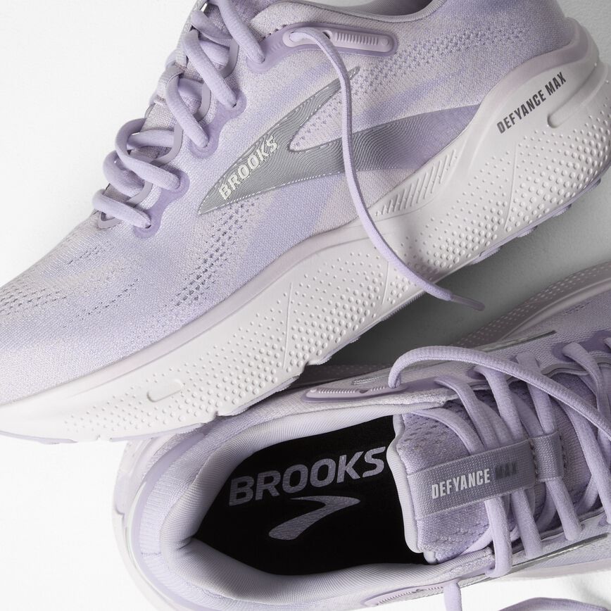 Brooks Defyance Max Lavender/Silver/White (Women's)
