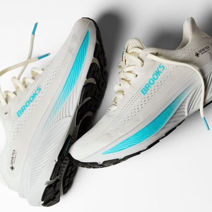 Brooks Ghost 17 GTX Coconut/Oyster/Blue (Women's)