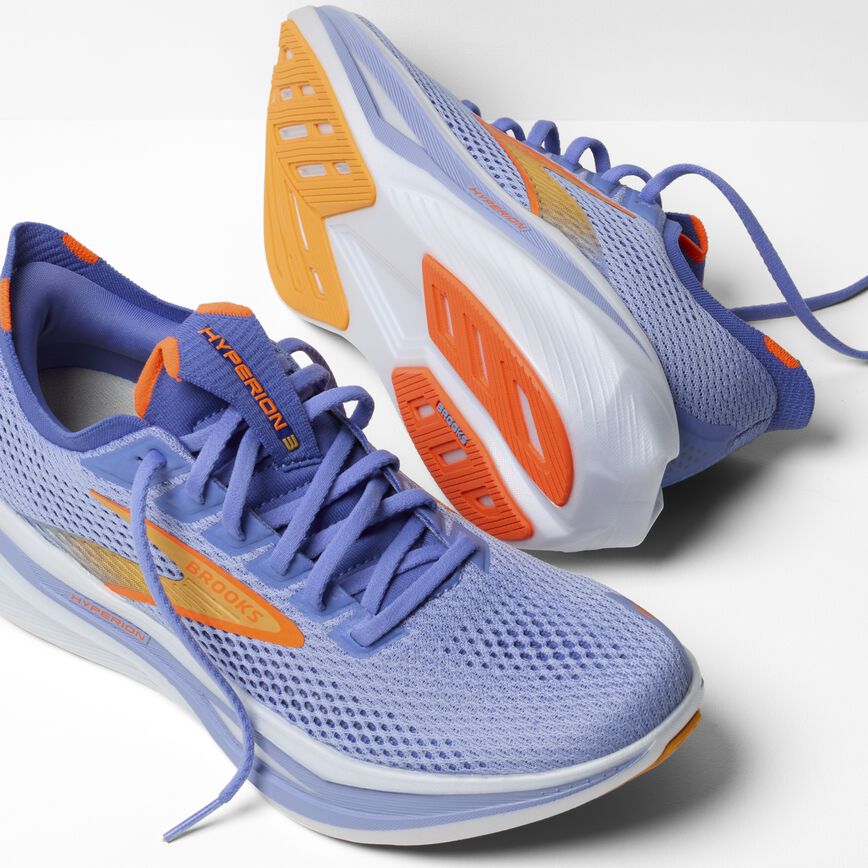 Brooks Hyperion 3 Blue Heron/Orange/White (Women's)