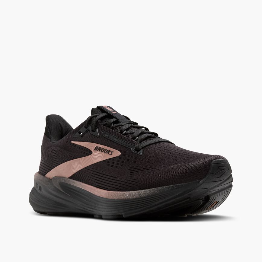 Brooks Revel 8 Black/Black/Rose Gold (Women's)